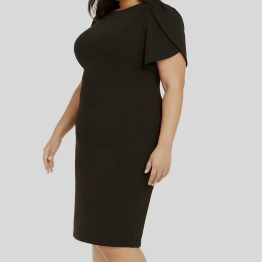 Calvin Klein Black Midi Dress